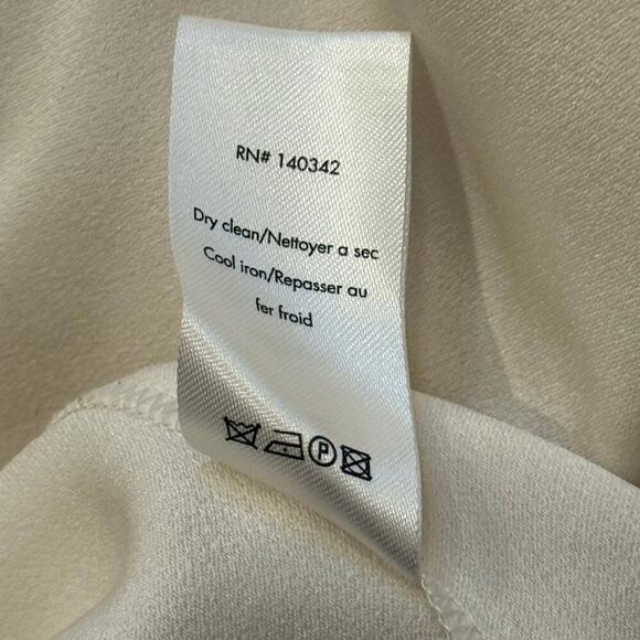 Elizabeth and James Ivory Layered Long Sleeve Tunic Top – Size L - Picture 4 of 4